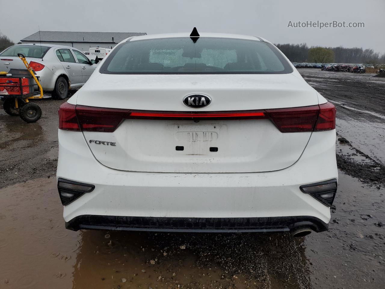 2020 Kia Forte Fe Белый vin: 3KPF24AD1LE243258