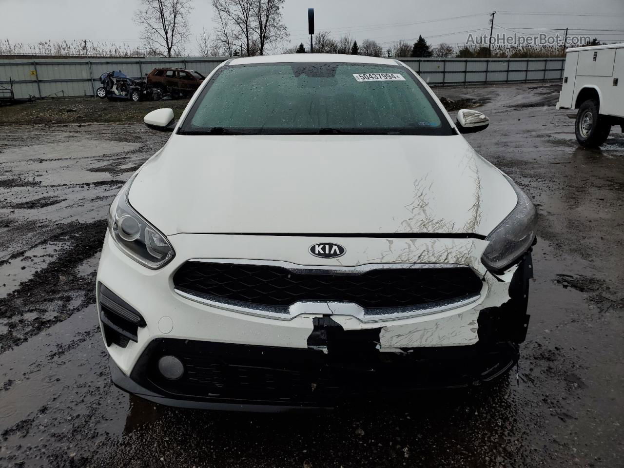 2020 Kia Forte Fe Белый vin: 3KPF24AD1LE243258