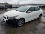 2020 Kia Forte Fe White vin: 3KPF24AD1LE243258