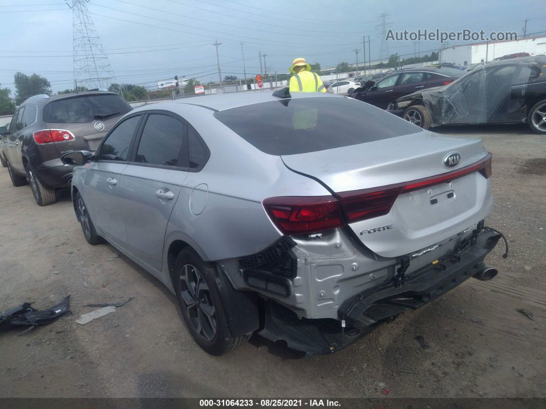 2020 Kia Forte Lxs Silver vin: 3KPF24AD1LE247066