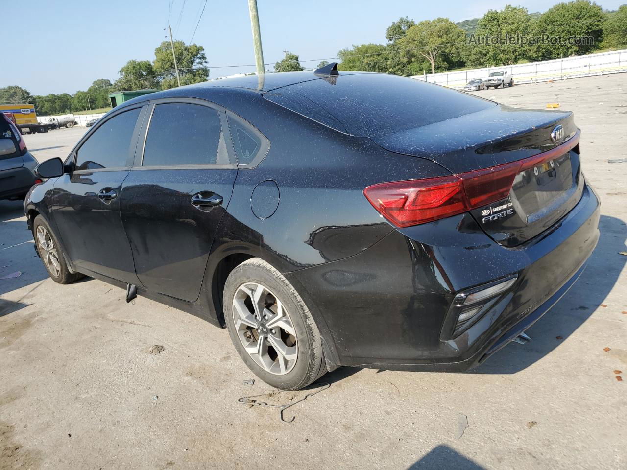 2020 Kia Forte Fe Black vin: 3KPF24AD1LE252851