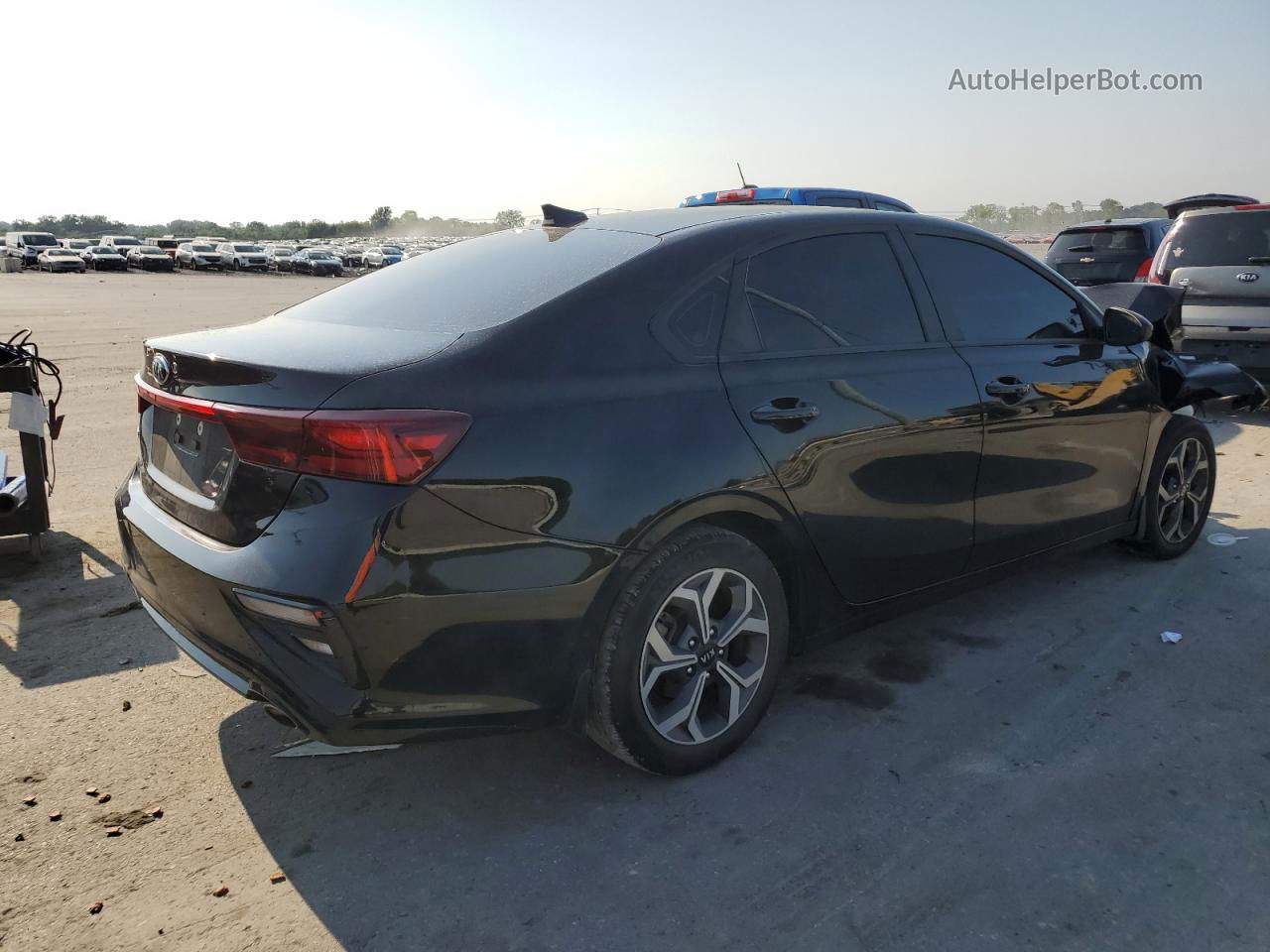 2020 Kia Forte Fe Black vin: 3KPF24AD1LE252851