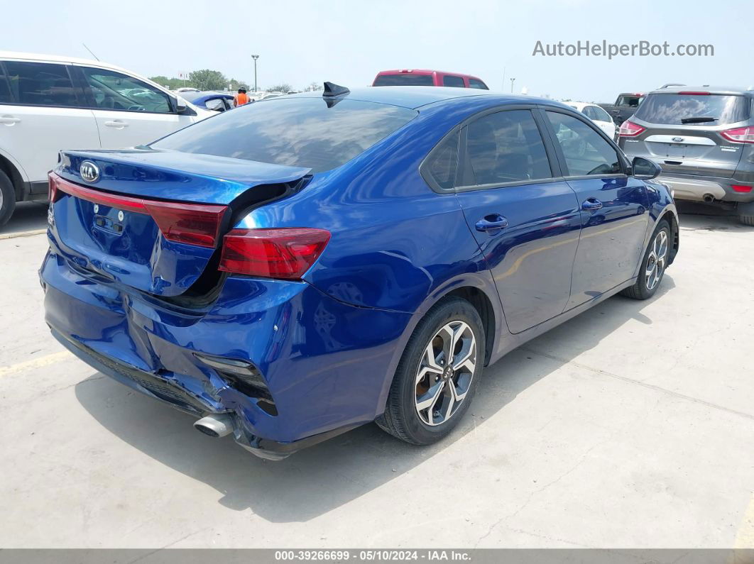 2020 Kia Forte Lxs Blue vin: 3KPF24AD1LE258908