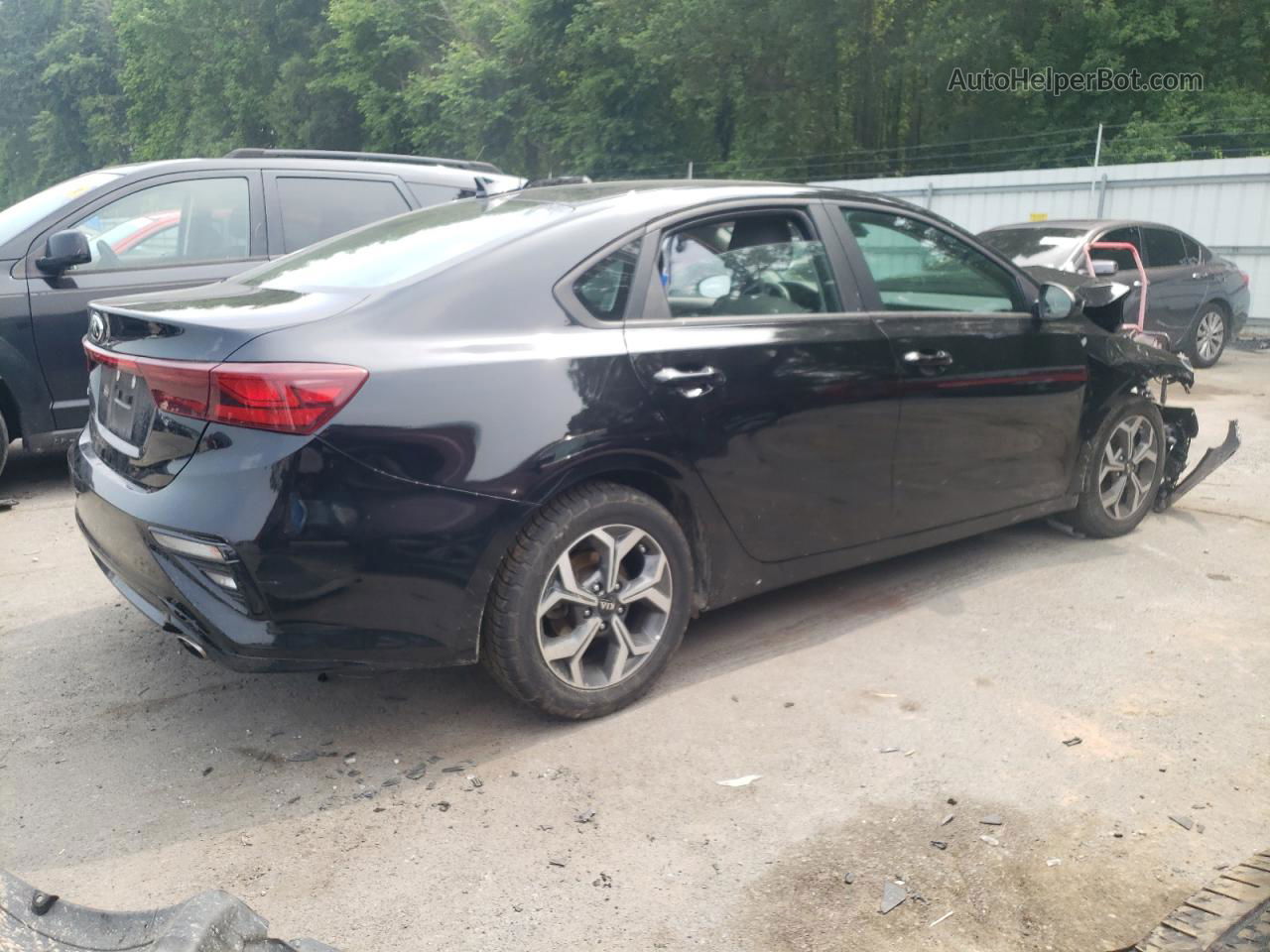 2020 Kia Forte Fe Black vin: 3KPF24AD1LE259394