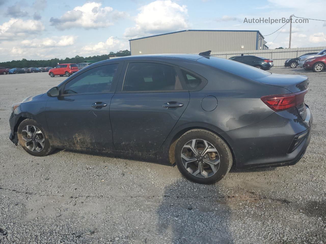 2020 Kia Forte Fe Gray vin: 3KPF24AD2LE143265