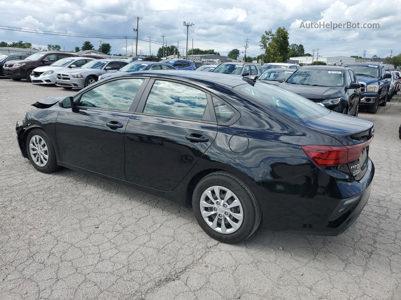 2020 Kia Forte Fe Черный vin: 3KPF24AD2LE160597