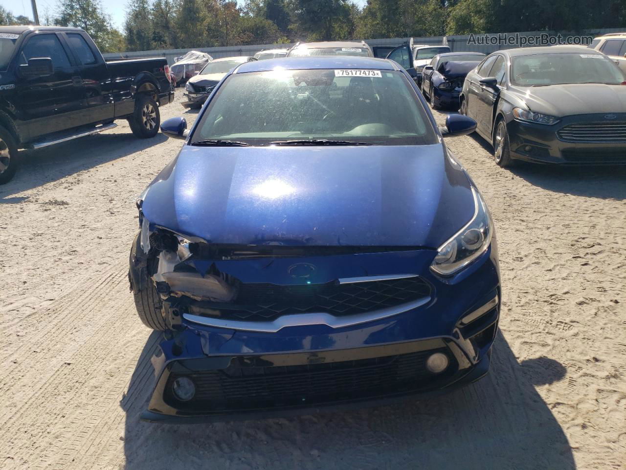 2020 Kia Forte Fe Blue vin: 3KPF24AD2LE170739