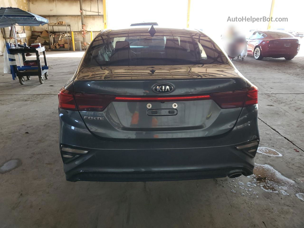 2020 Kia Forte Fe Gray vin: 3KPF24AD2LE173091