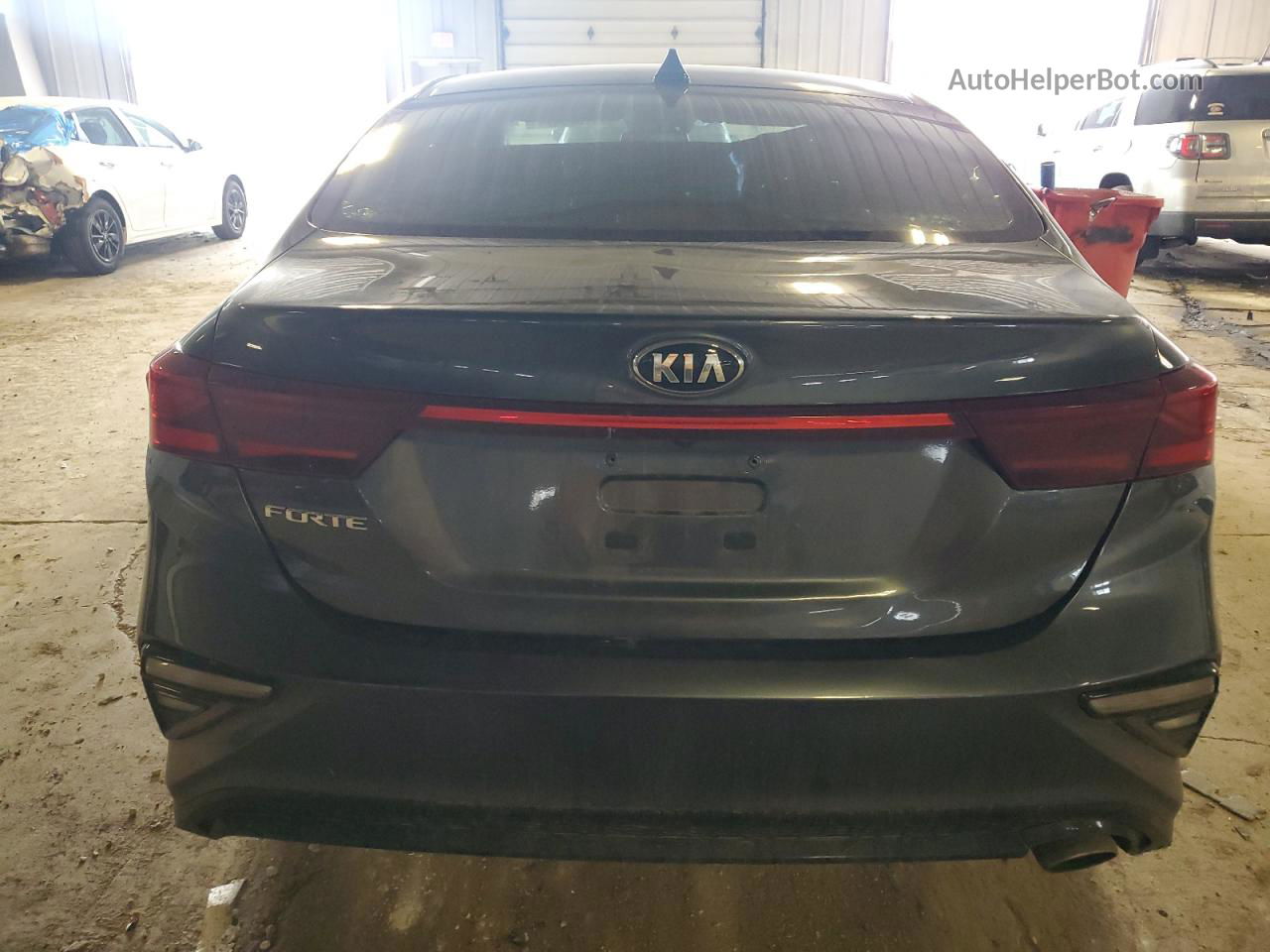 2020 Kia Forte Fe Gray vin: 3KPF24AD2LE173866