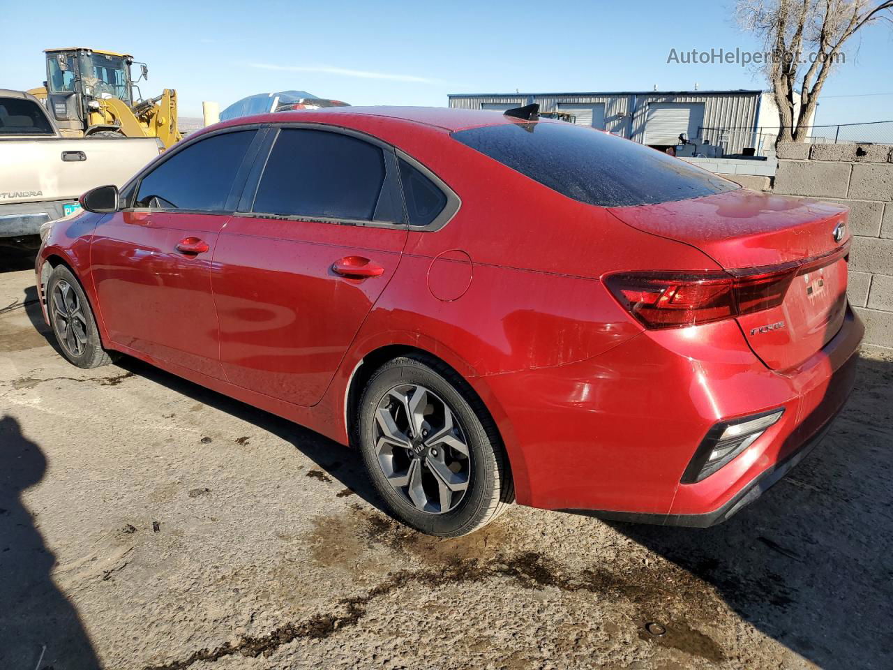 2020 Kia Forte Fe Красный vin: 3KPF24AD2LE176704