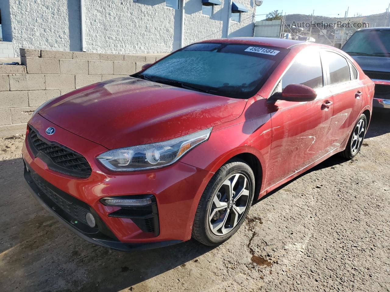 2020 Kia Forte Fe Красный vin: 3KPF24AD2LE176704