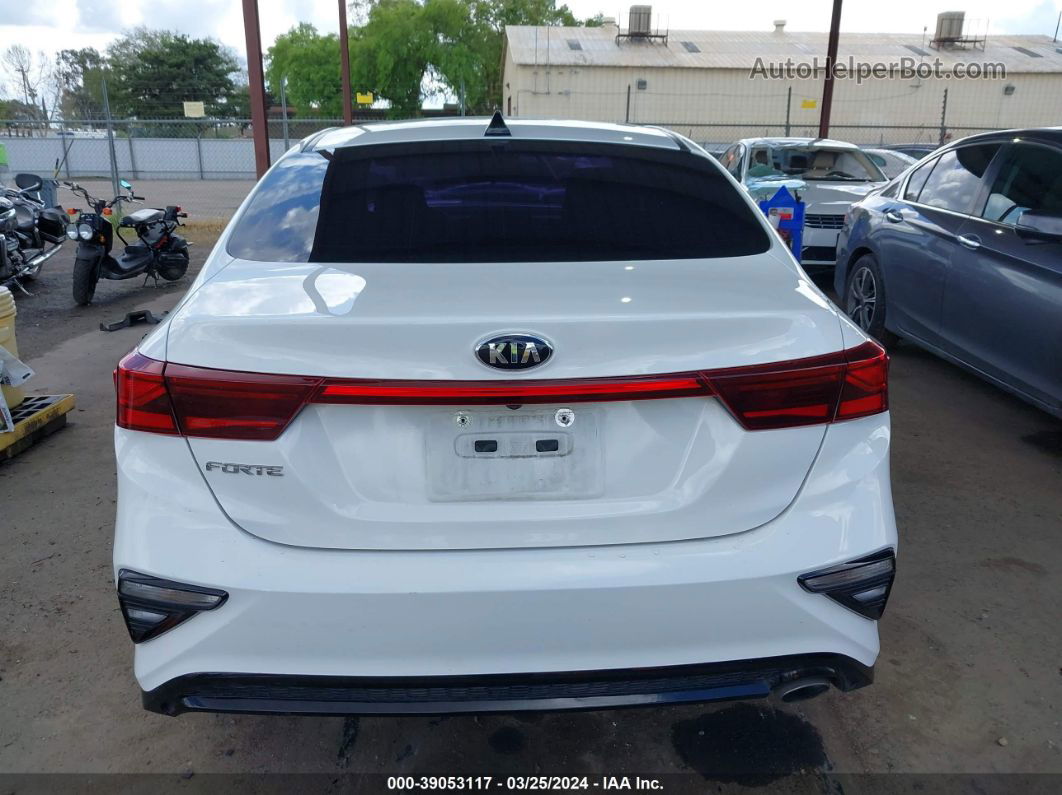 2020 Kia Forte Lxs White vin: 3KPF24AD2LE190585