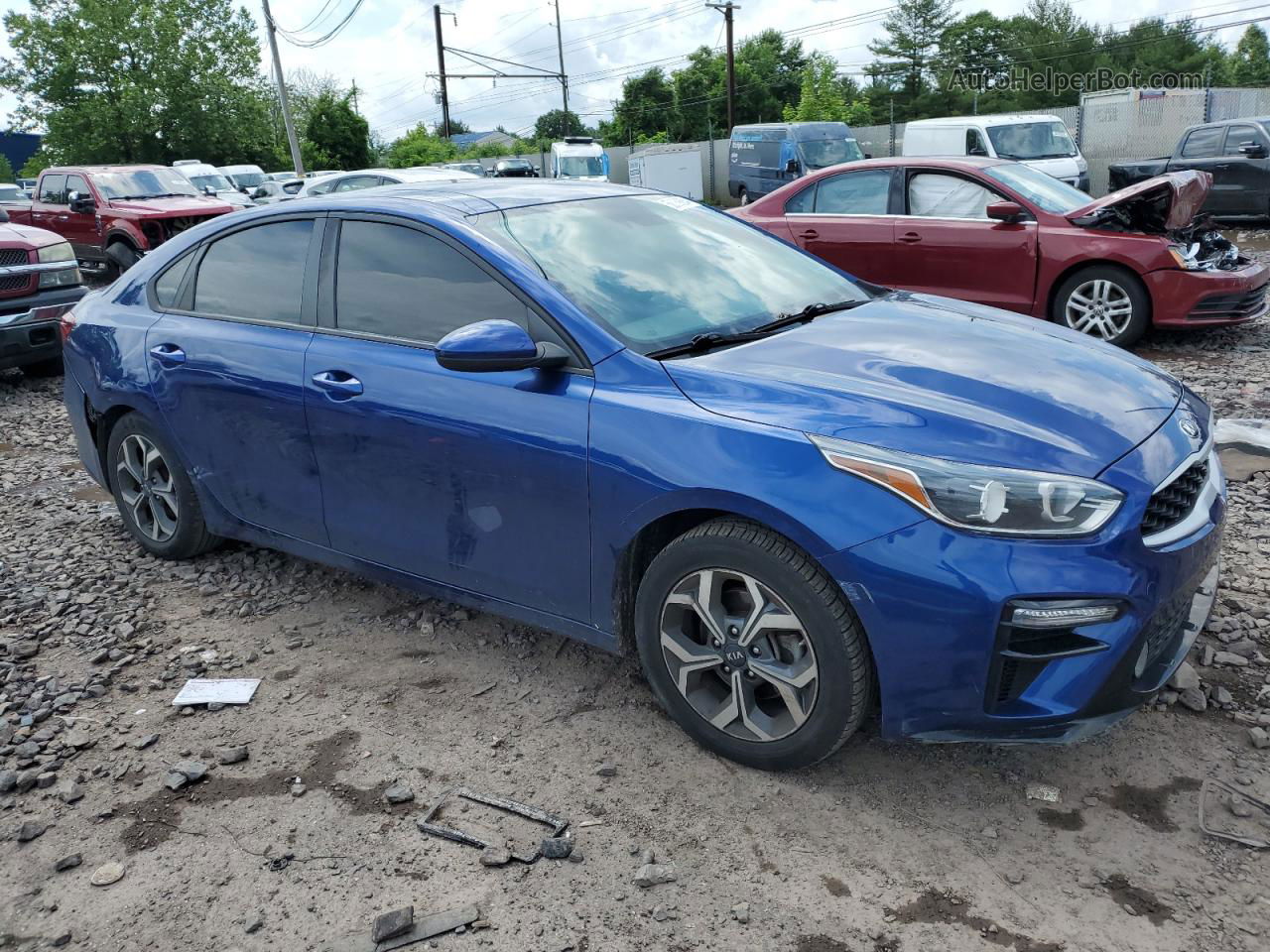 2020 Kia Forte Fe Blue vin: 3KPF24AD2LE193261