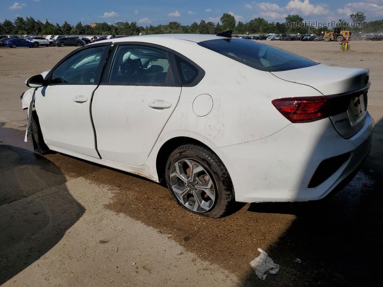 2020 Kia Forte Fe White vin: 3KPF24AD2LE196208