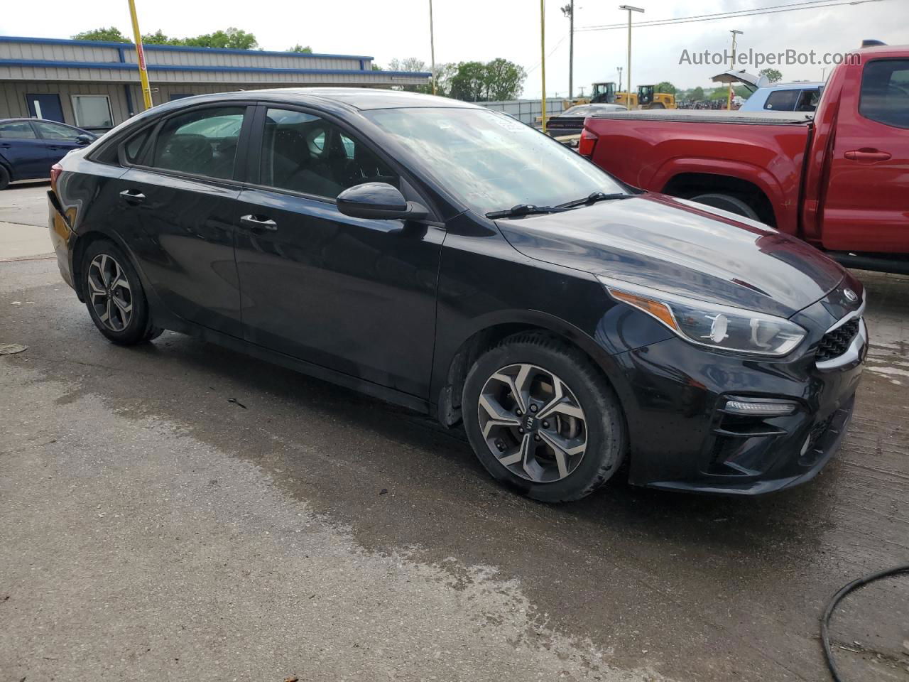 2020 Kia Forte Fe Черный vin: 3KPF24AD2LE213072