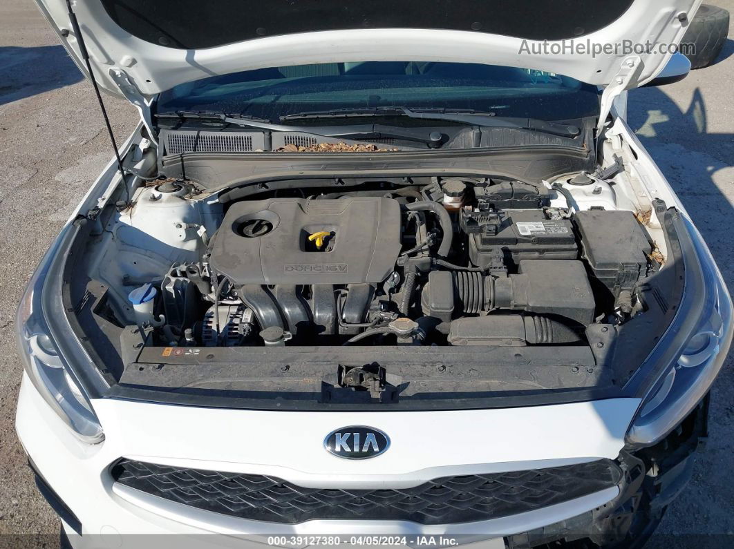 2020 Kia Forte Lxs White vin: 3KPF24AD2LE222712