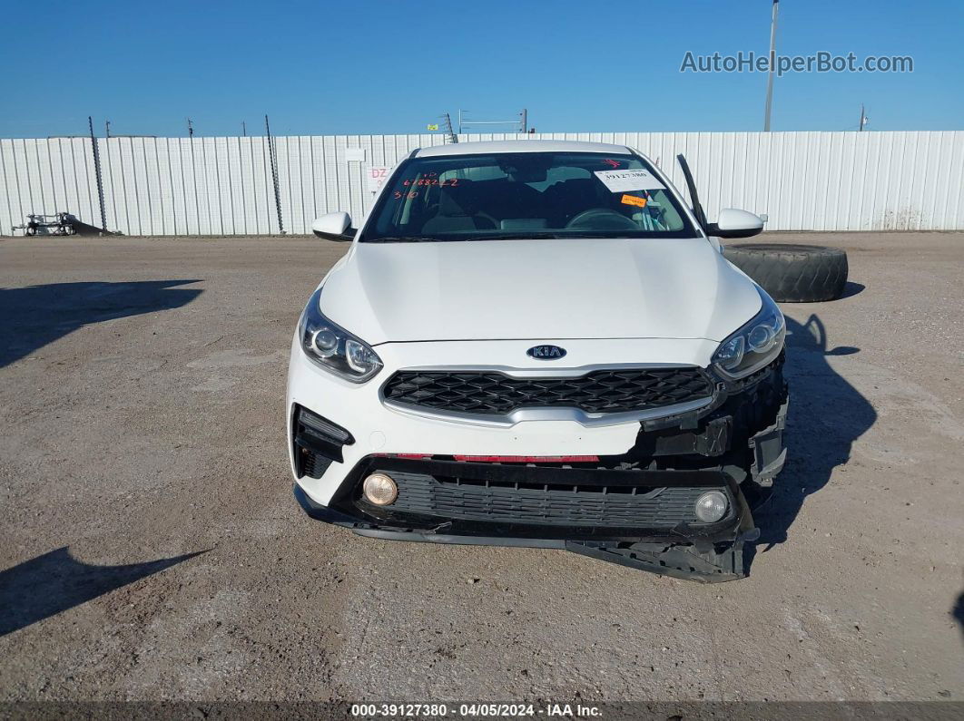 2020 Kia Forte Lxs White vin: 3KPF24AD2LE222712