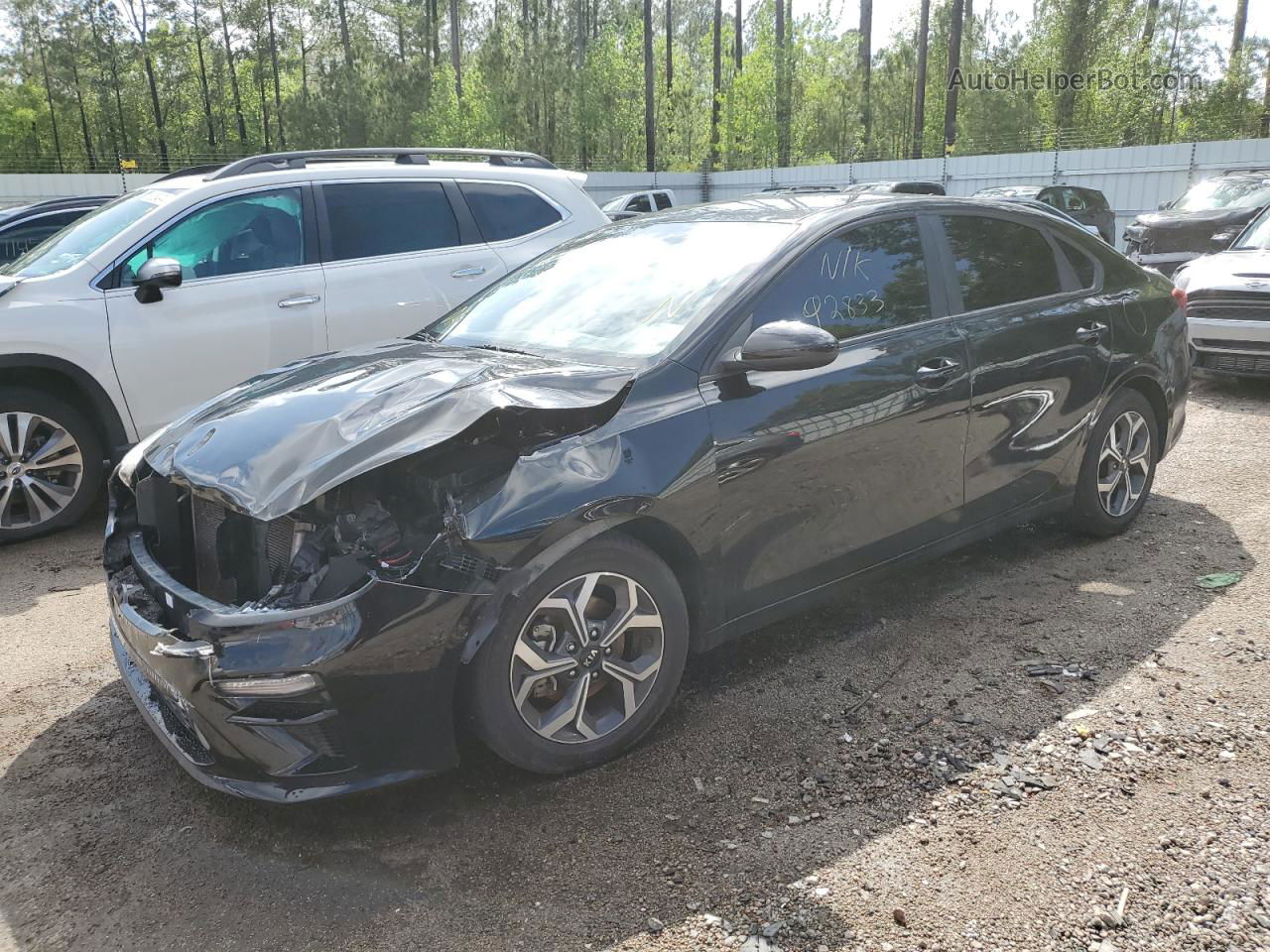 2020 Kia Forte Fe Black vin: 3KPF24AD2LE228008