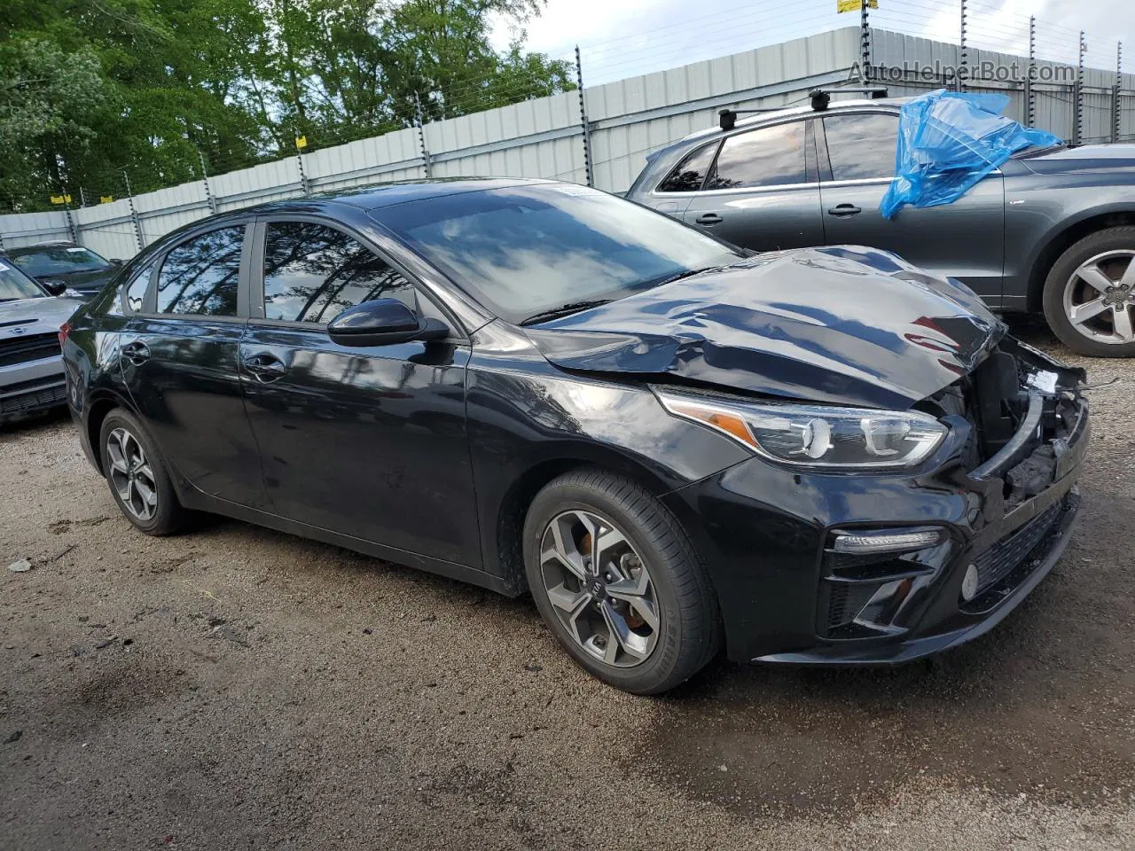 2020 Kia Forte Fe Black vin: 3KPF24AD2LE228008