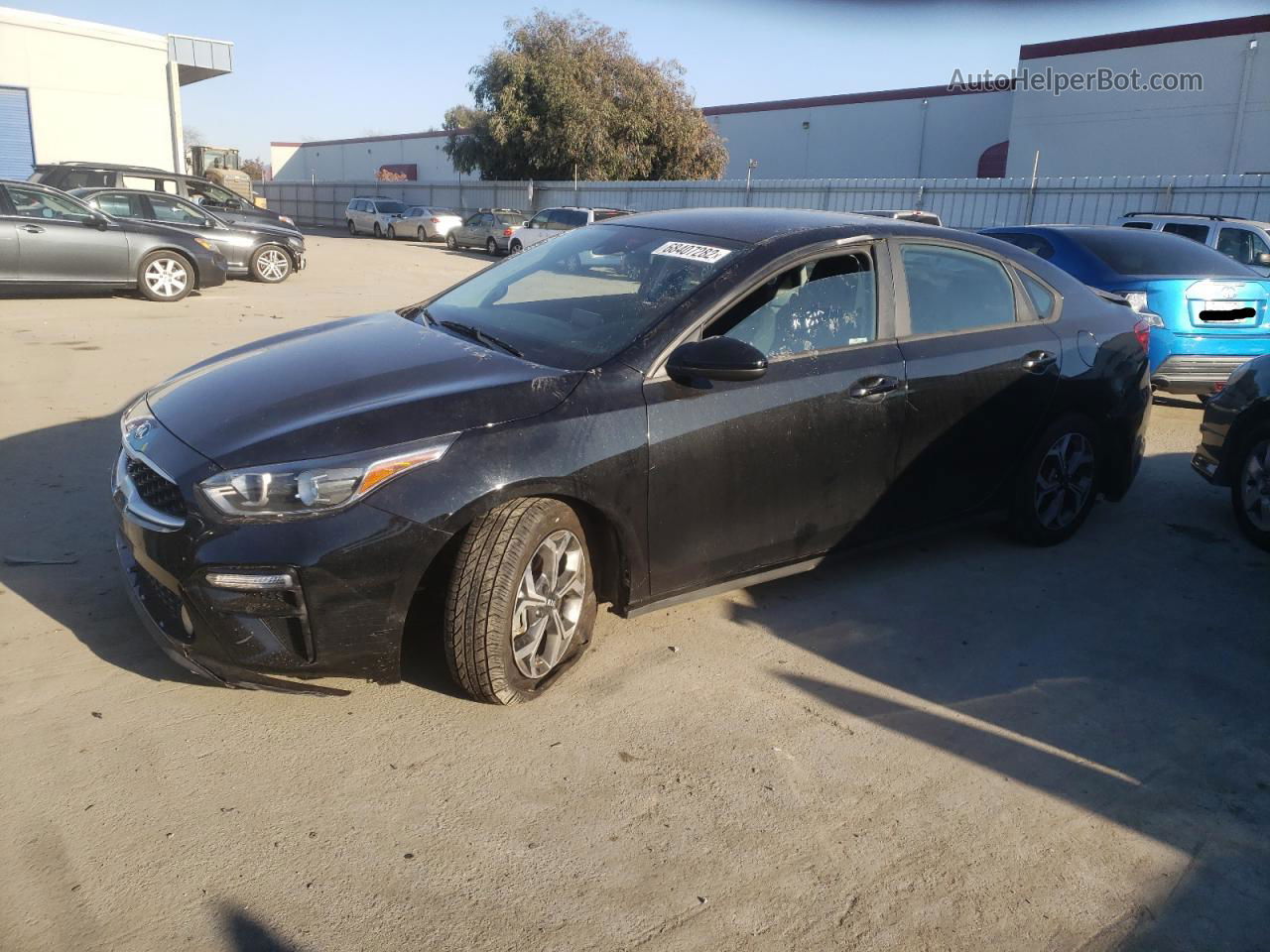 2020 Kia Forte Fe Black vin: 3KPF24AD2LE228025