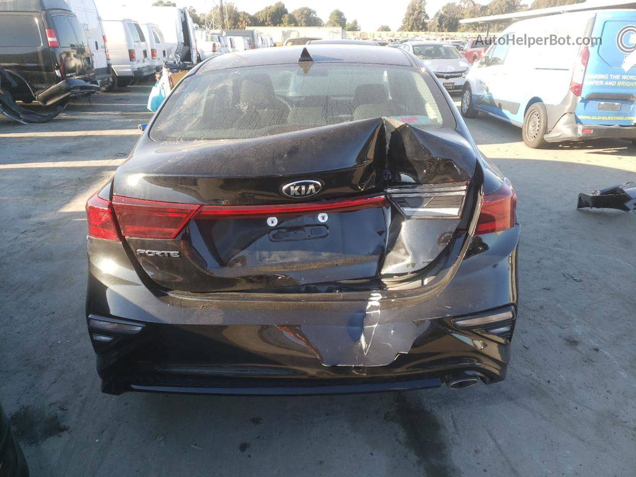 2020 Kia Forte Fe Black vin: 3KPF24AD2LE228025