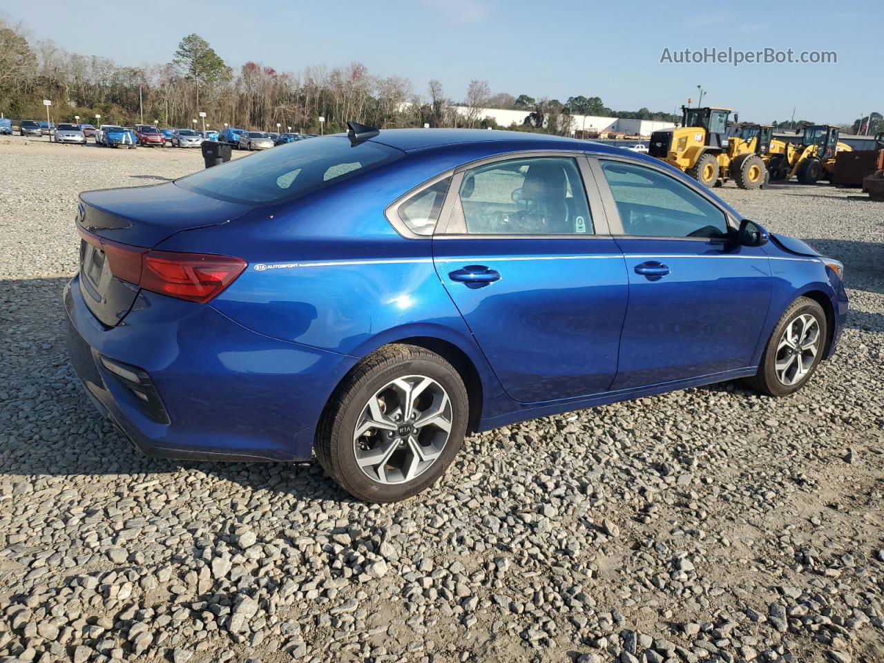 2020 Kia Forte Fe Blue vin: 3KPF24AD2LE234553