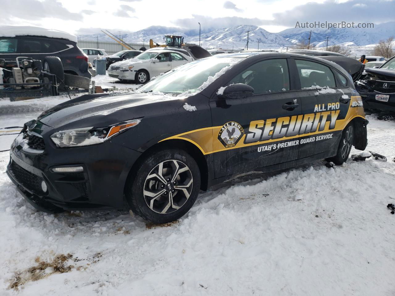 2020 Kia Forte Fe Black vin: 3KPF24AD2LE239493