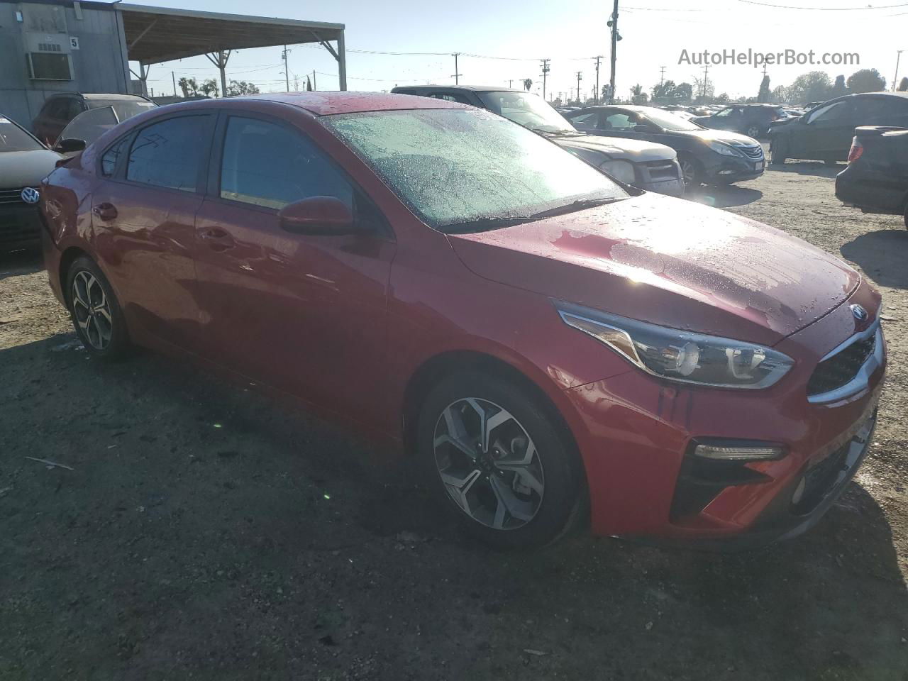 2020 Kia Forte Fe Red vin: 3KPF24AD2LE244418