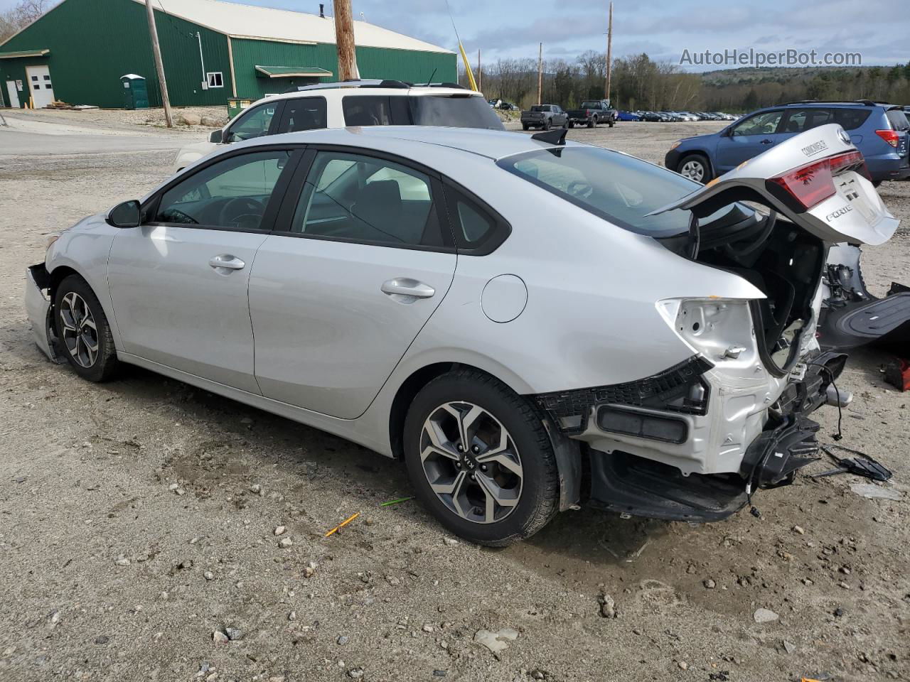 2020 Kia Forte Fe Silver vin: 3KPF24AD2LE255368