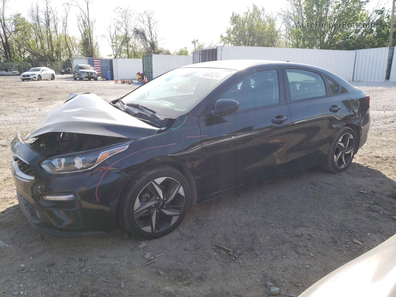 2020 Kia Forte Fe Black vin: 3KPF24AD3LE140309