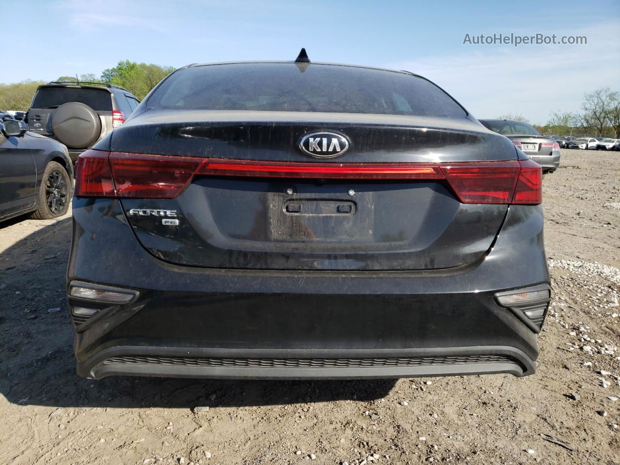 2020 Kia Forte Fe Black vin: 3KPF24AD3LE140309