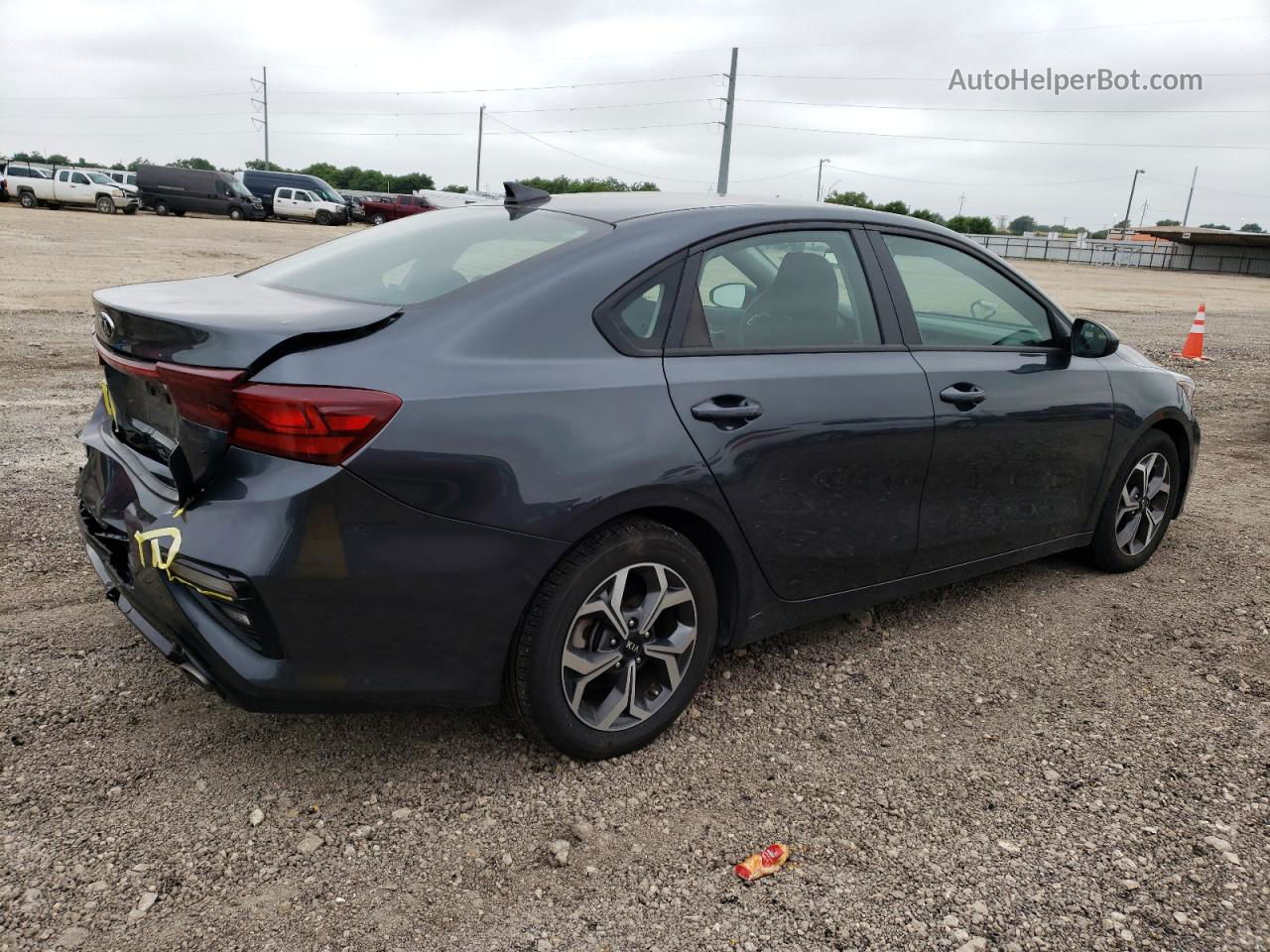 2020 Kia Forte Fe Серый vin: 3KPF24AD3LE140908