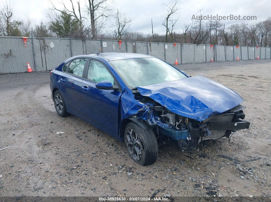 2020 Kia Forte Lxs Blue vin: 3KPF24AD3LE145090