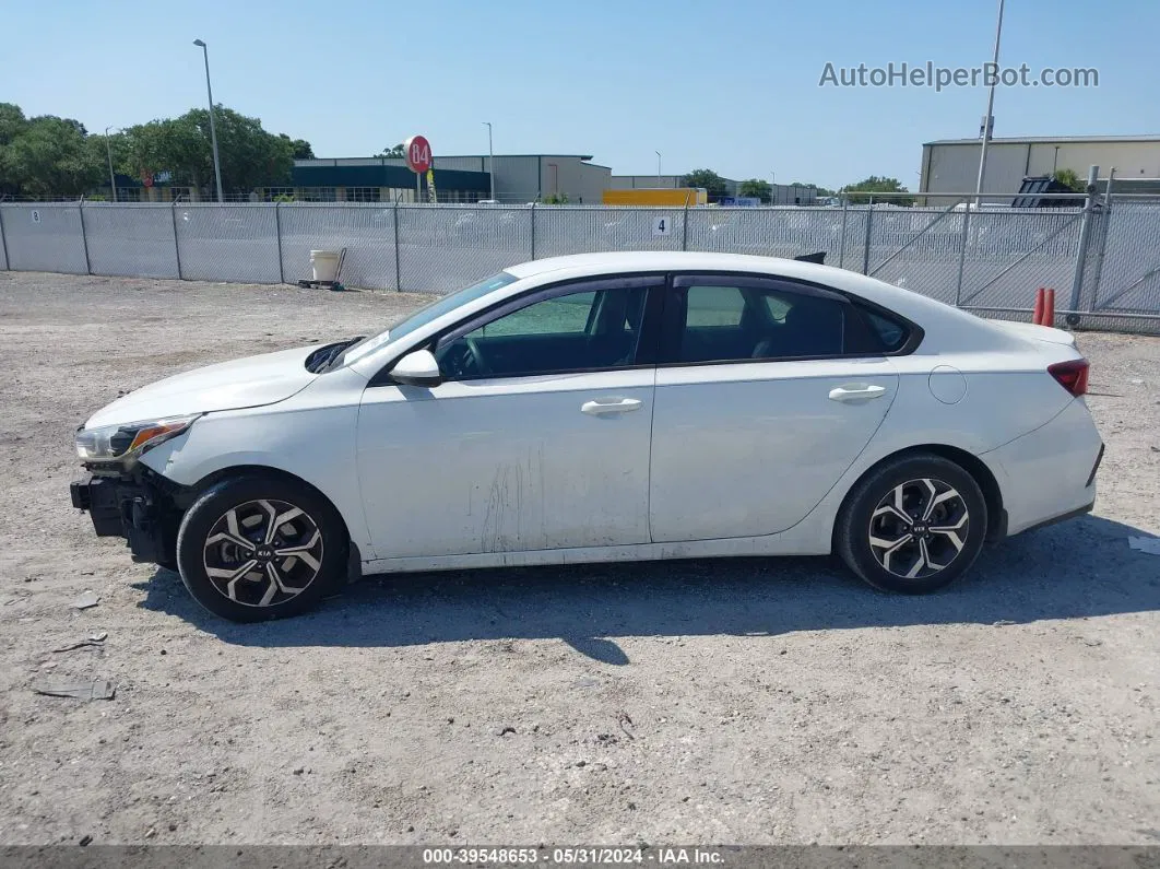 2020 Kia Forte Lxs White vin: 3KPF24AD3LE148409