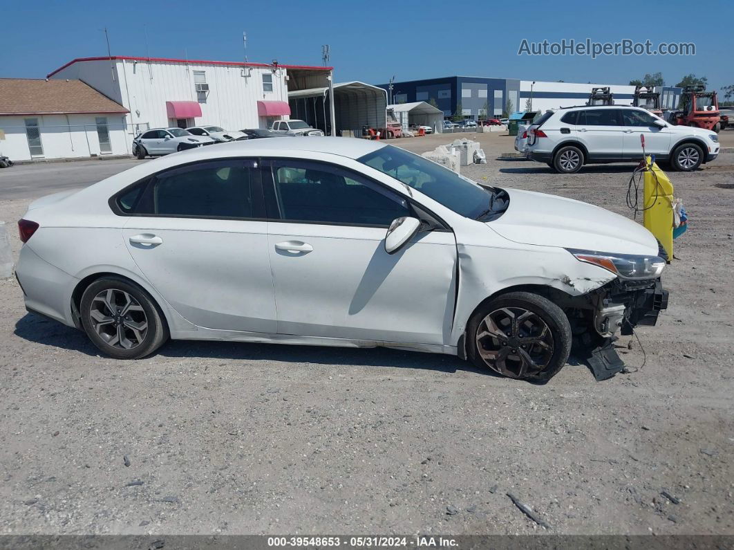 2020 Kia Forte Lxs White vin: 3KPF24AD3LE148409