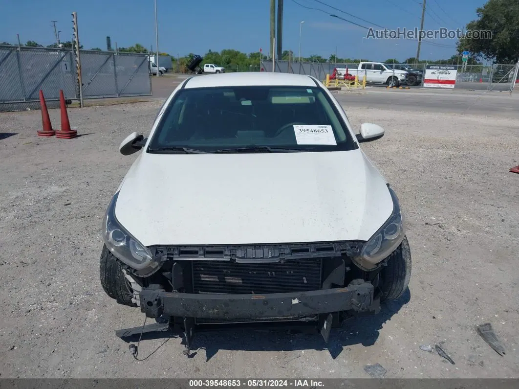 2020 Kia Forte Lxs White vin: 3KPF24AD3LE148409