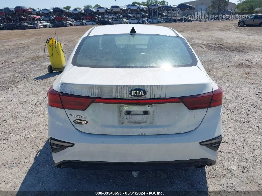 2020 Kia Forte Lxs White vin: 3KPF24AD3LE148409