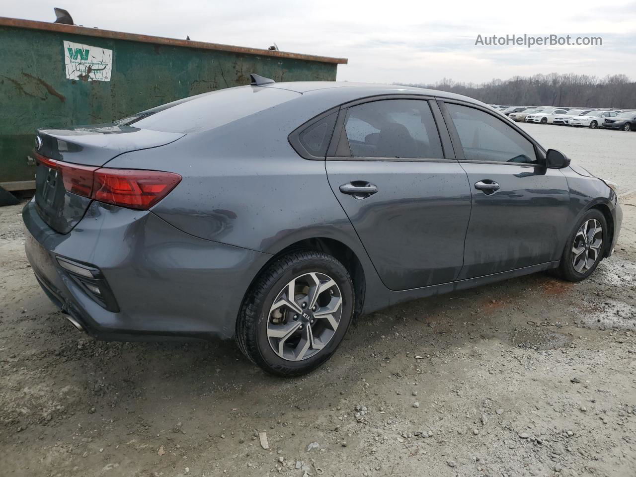 2020 Kia Forte Fe Gray vin: 3KPF24AD3LE148619