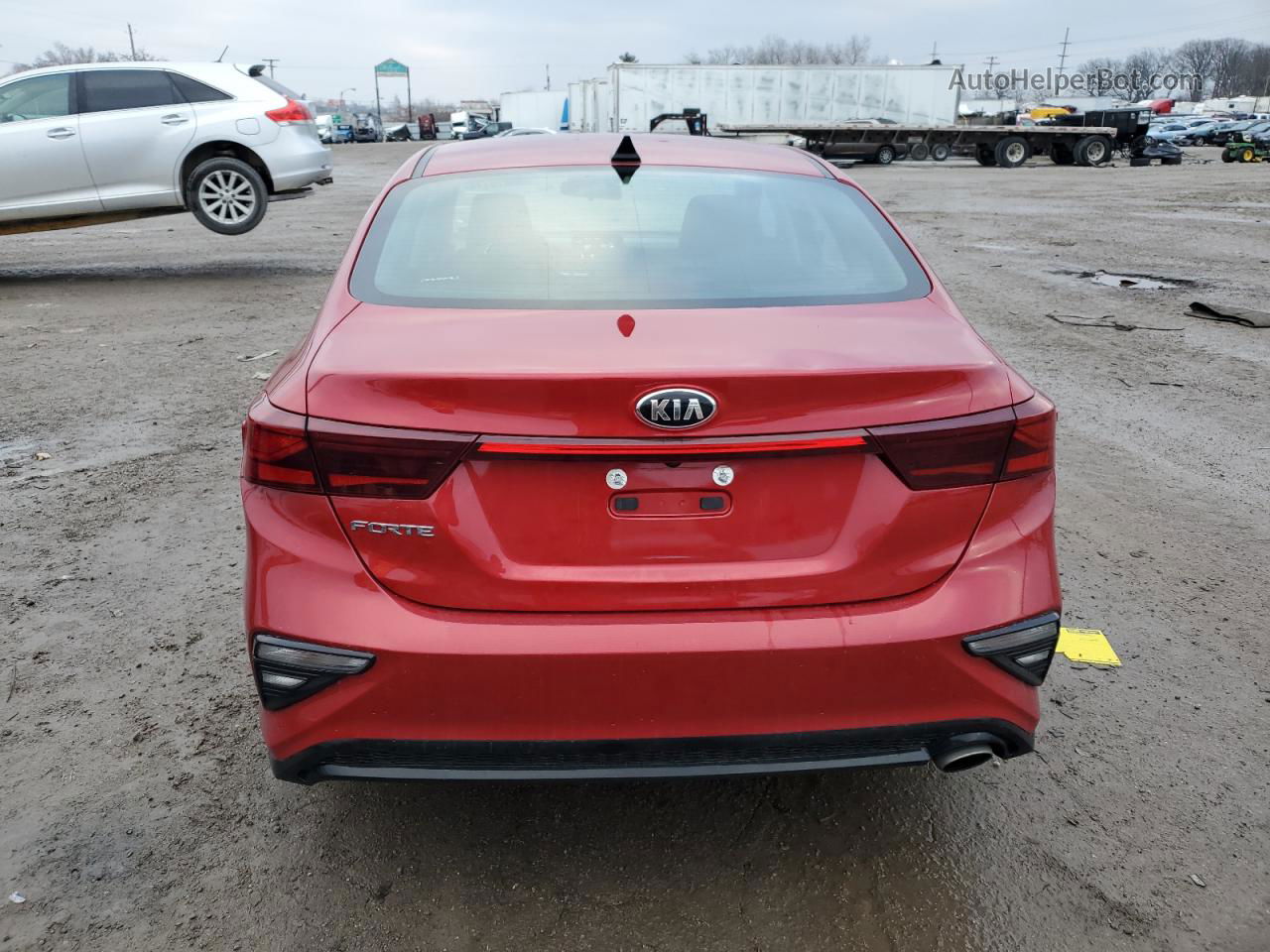 2020 Kia Forte Fe Red vin: 3KPF24AD3LE173410