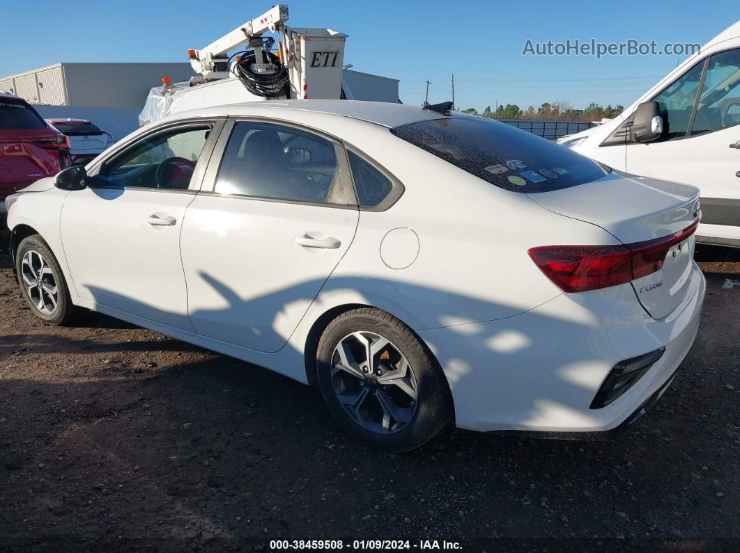 2020 Kia Forte Lxs White vin: 3KPF24AD3LE178977