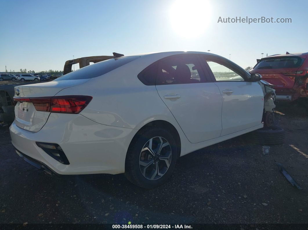 2020 Kia Forte Lxs White vin: 3KPF24AD3LE178977