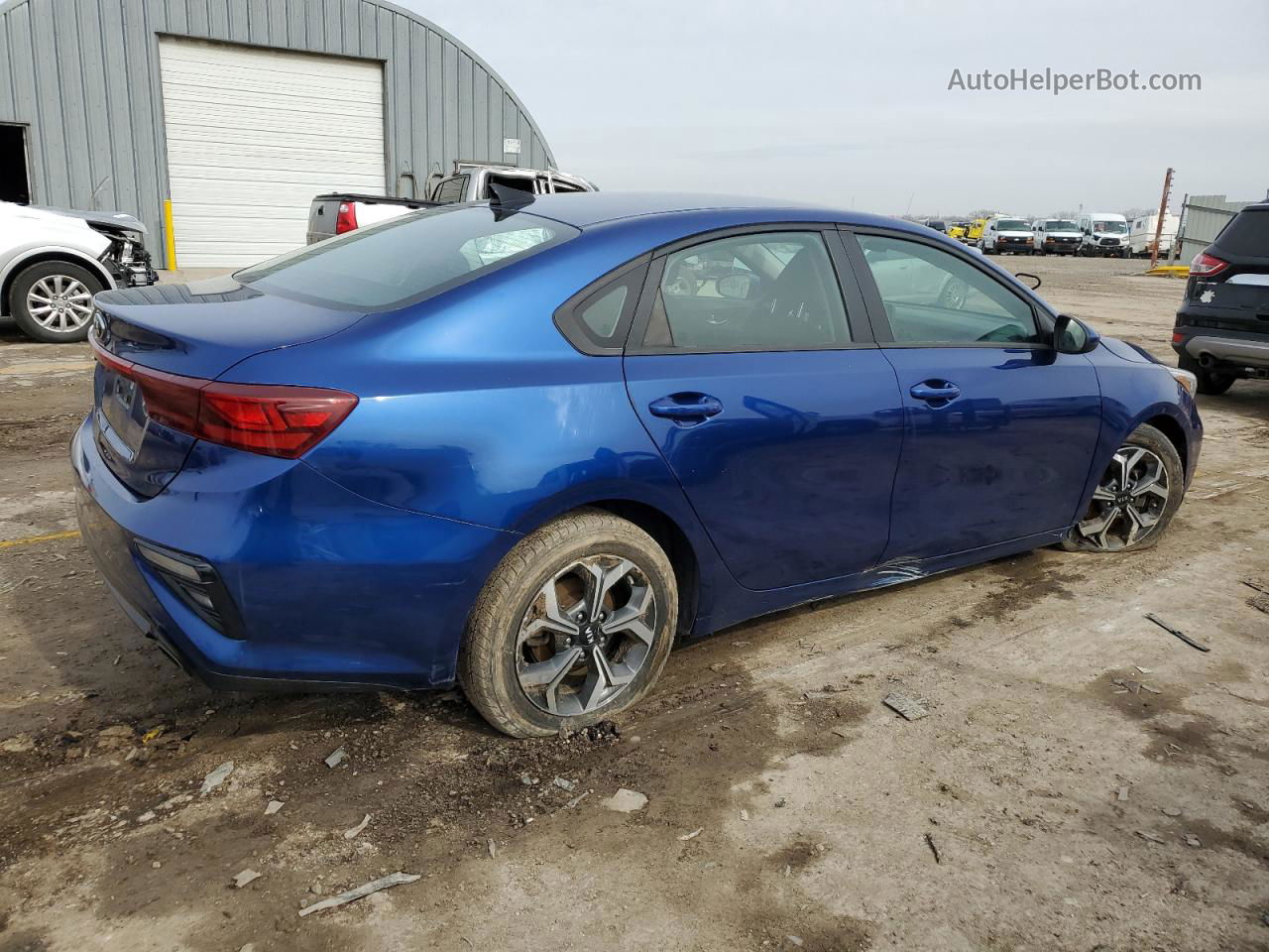 2020 Kia Forte Fe Blue vin: 3KPF24AD3LE179353