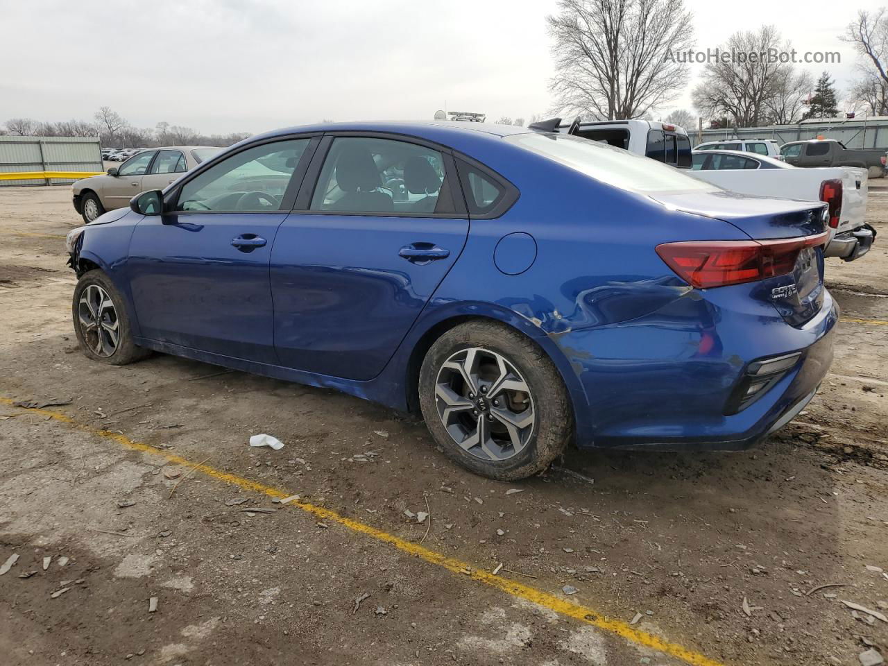 2020 Kia Forte Fe Blue vin: 3KPF24AD3LE179353