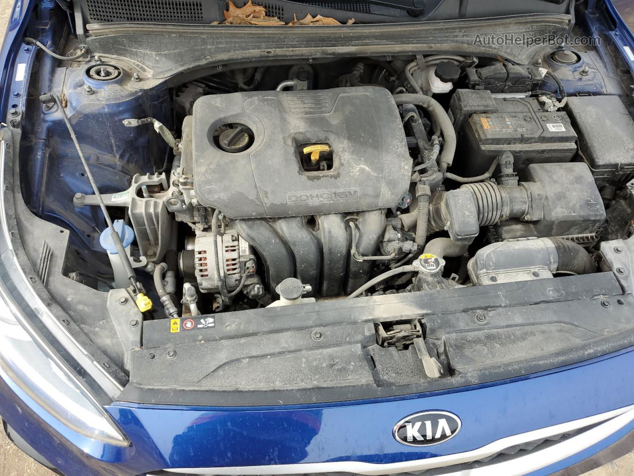 2020 Kia Forte Fe Blue vin: 3KPF24AD3LE179353