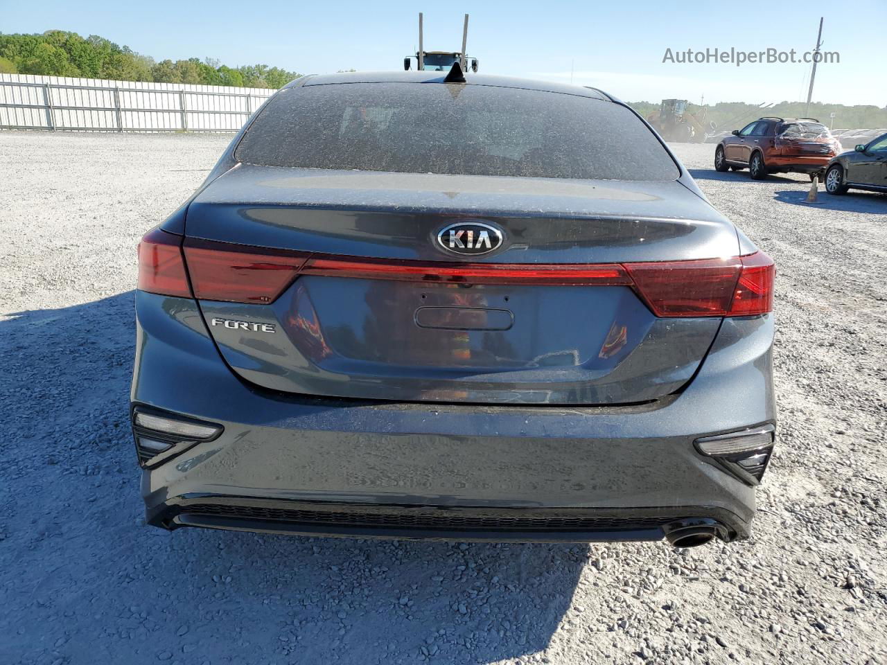 2020 Kia Forte Fe Gray vin: 3KPF24AD3LE185864