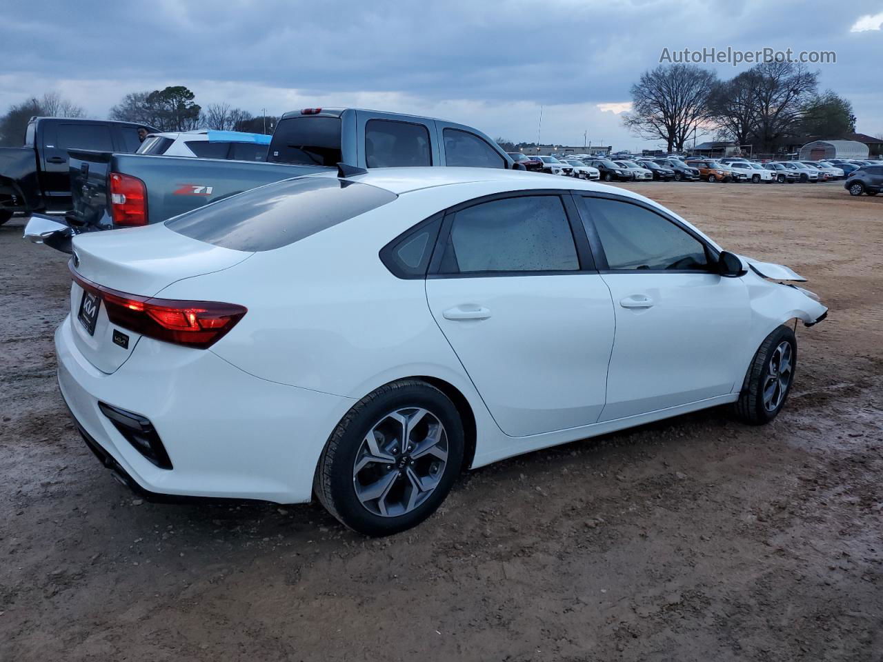 2020 Kia Forte Fe Белый vin: 3KPF24AD3LE219740