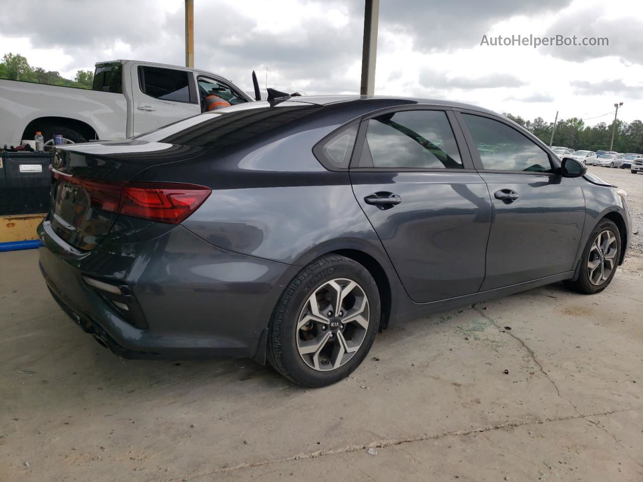 2020 Kia Forte Fe Серый vin: 3KPF24AD3LE221665