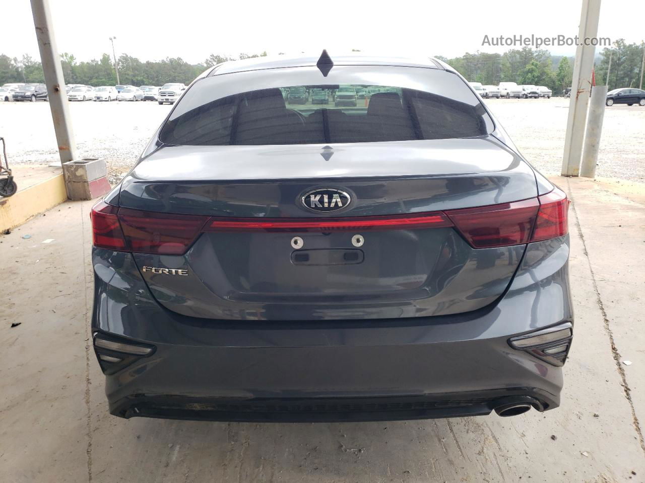 2020 Kia Forte Fe Gray vin: 3KPF24AD3LE221665