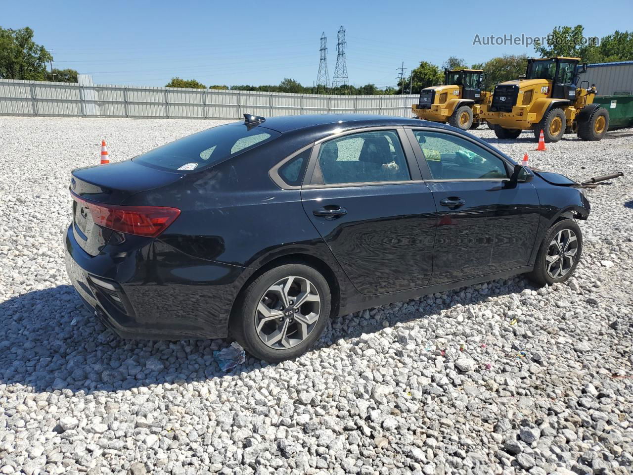 2020 Kia Forte Fe Black vin: 3KPF24AD3LE223240