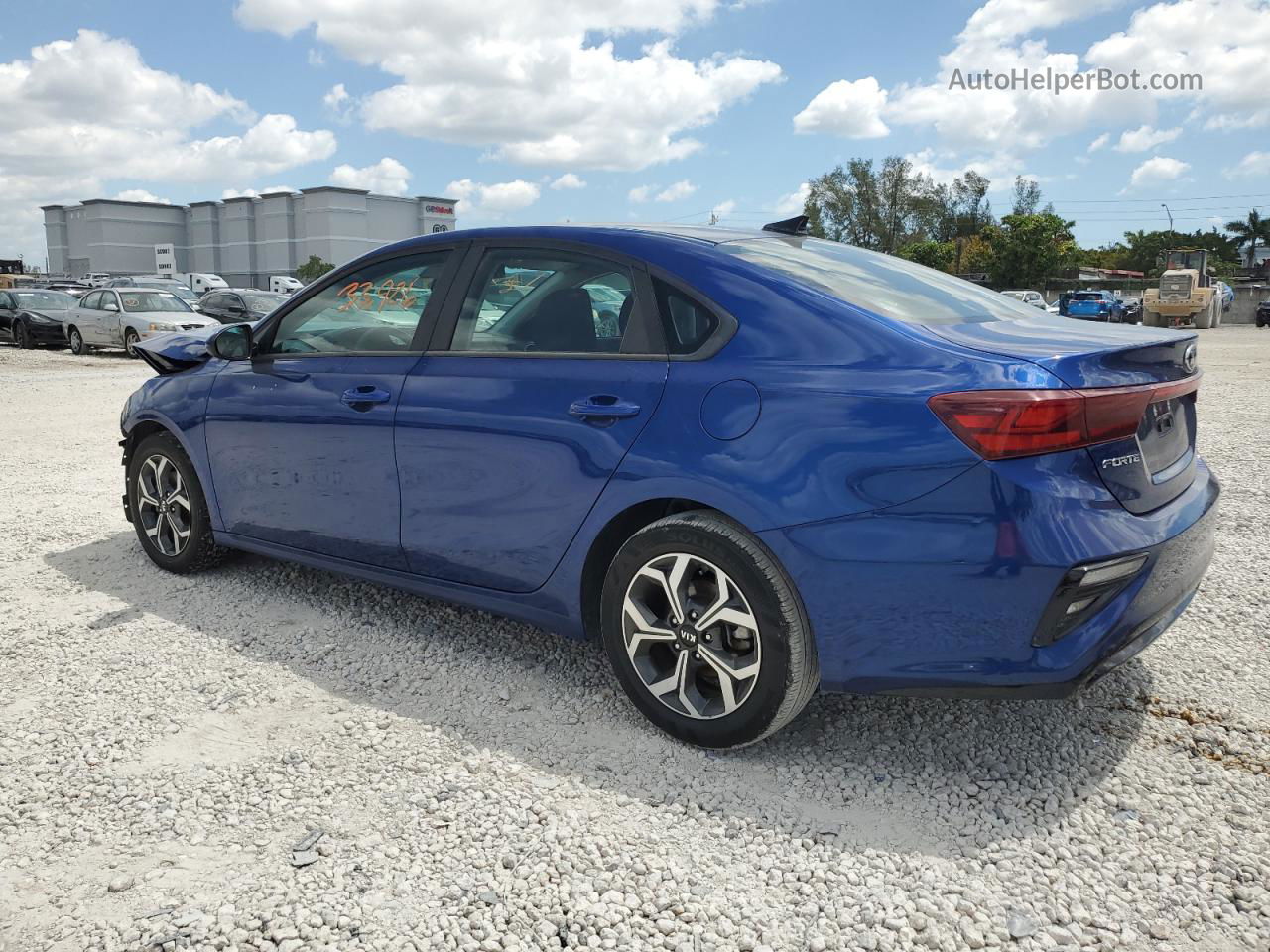 2020 Kia Forte Fe Синий vin: 3KPF24AD3LE226347